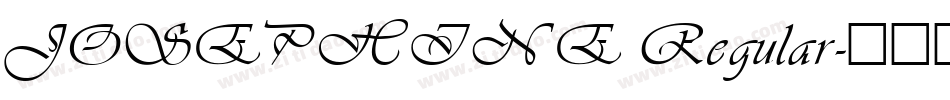 JOSEPHINE Regular字体转换